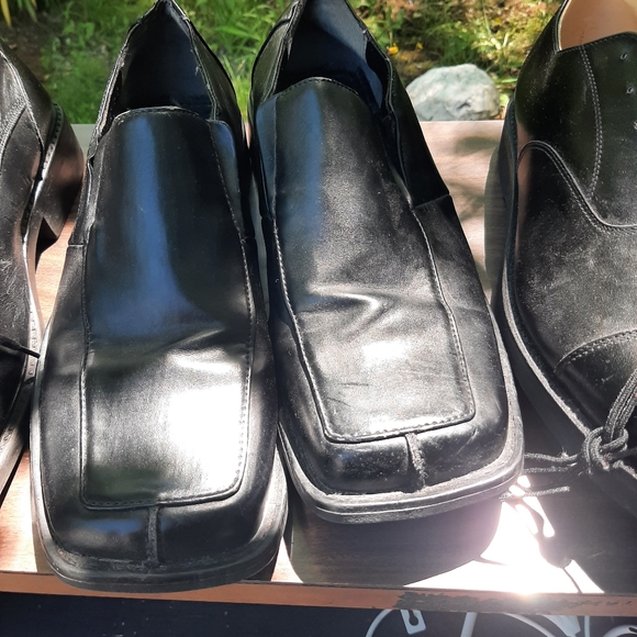 Good quality men's size 9 to 10 leather shoes - Picture 3 of 3